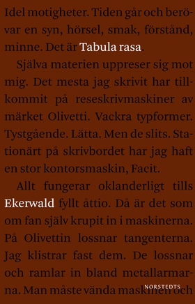 Tabula rasa : fragment av ett liv (e-bok) av Ca