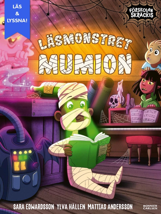 Läsmonstret Mumion (e-bok + ljud)