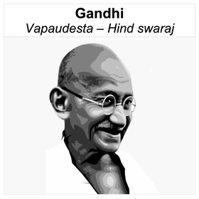 Vapaudesta – Hind swaraj (ljudbok) av Mahatma G