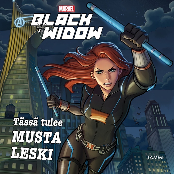 Tässä tulee Musta Leski. Luen itse