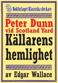Peter Dunn vid Scotland Yard: Källarens hemlighet. Återutgivning av deckarnovell från 1941