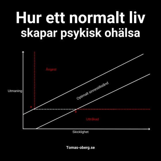 Hur ett normalt liv skapar psykisk ohälsa