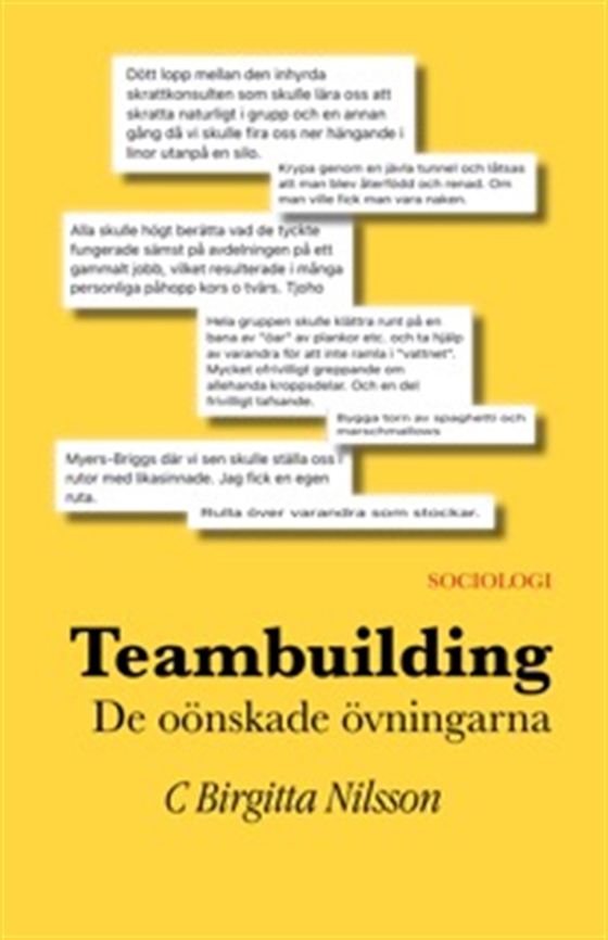 Teambuilding; De oönskade övningarna