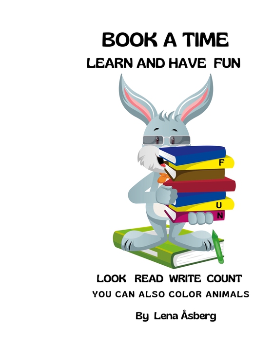 BOOK A TIME Learn and have fun: Look Read Write Count