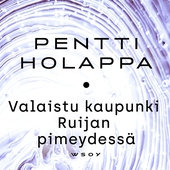 Valaistu kaupunki Ruijan pimeydessä