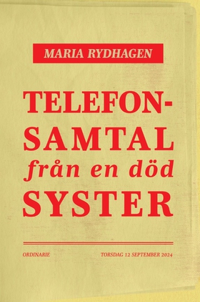 Telefonsamtal från en död syster (e-bok) av Mar