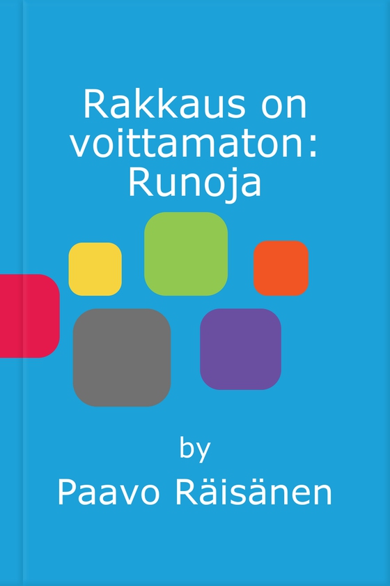 Rakkaus on voittamaton: Runoja