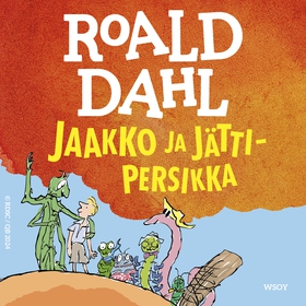 Jaakko ja jättipersikka (ljudbok) av Roald Dahl