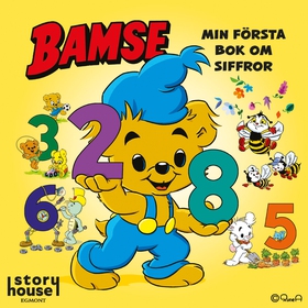 Bamse. Min första bok om siffror (e-bok) av