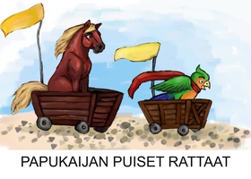 Papukaijan puiset rattaat (e-bok) av Mystinen G