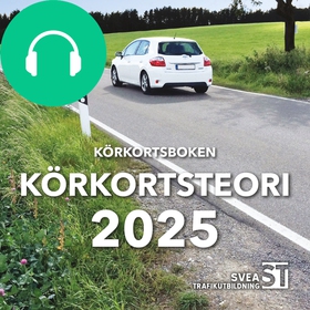 Körkortsboken Körkortsteori 2025 (ljudbok) av S