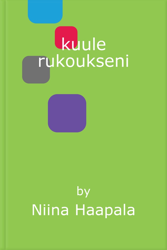 kuule rukoukseni