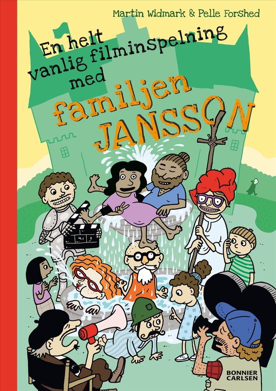 En helt vanlig filminspelning med familjen Jansson (e-bok) av Martin Widmark