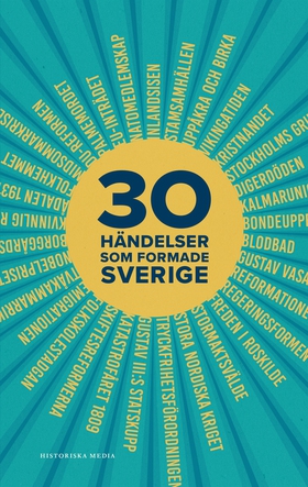 30 händelser som formade Sverige (e-bok) av 