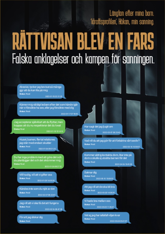 Rättvisan blev en fars. Falska anklagelser och kampen för sanningen.