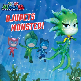 Pyjamashjältarna – Djupets monster! (ljudbok) a