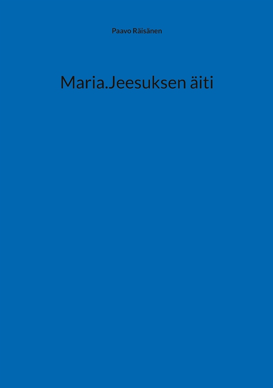 Maria.Jeesuksen äiti