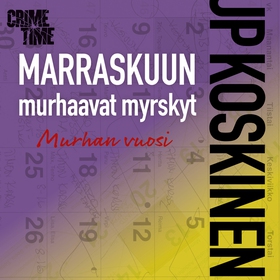 Marraskuun murhaavat myrskyt (ljudbok) av JP Ko