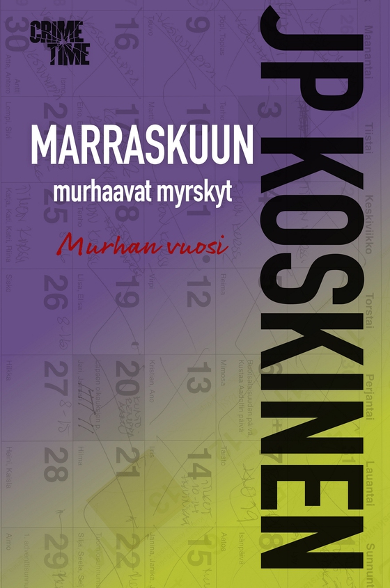 Marraskuun murhaavat myrskyt (e-bok) av JP Koskinen