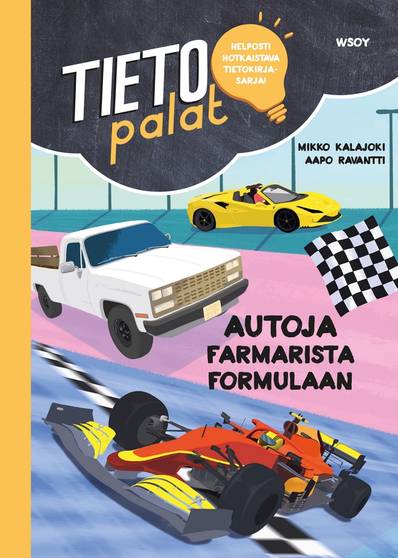 Tietopalat: Autoja farmarista formulaan