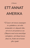 ETT ANNAT AMERIKA