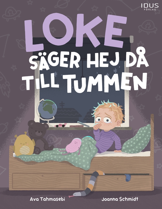 Loke säger hej då till tummen