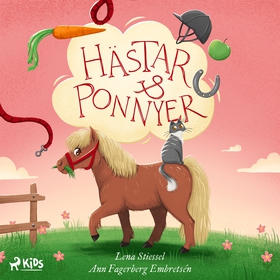 Hästar och ponnyer (ljudbok) av Lena Stiessel, 