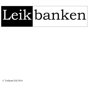 LEIKBANKEN (ebok) av Torbjørn Eid