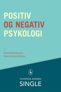 Positiv og negativ psykologi (lydbog)