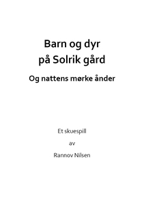 Barn og dyr på solrik gård (ebok) av Rannov N