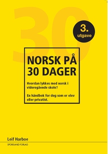 Norsk på 30 dager (revidert i 2018) (ebok) a