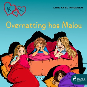 K for Klara 4 - Overnatting hos Malou (lydbok) av Line Kyed Knudsen
