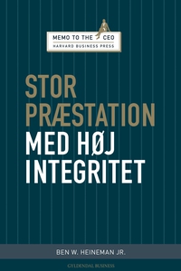 Stor præstation med høj integritet (e