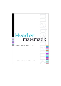 Hvad er matematik (e-bog) af Tinne Ho