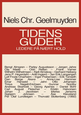 Tidens guder (ebok) av Niels Chr.  Geelmuyden