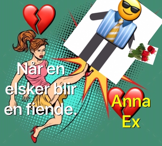 Når en elsker blir en fiende. (ebok) av Anna