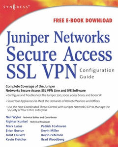 Juniper(r) Networks Secure Access SSL VPN Confi
