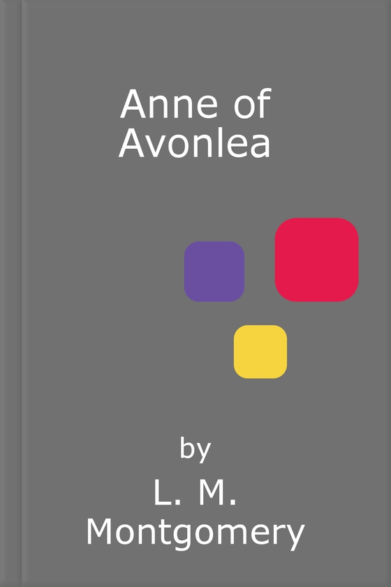Anne of Avonlea