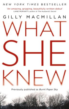 What She Knew - The worldwide bestseller from the Richard & Judy Book Club author (ebok) av Gilly Macmillan