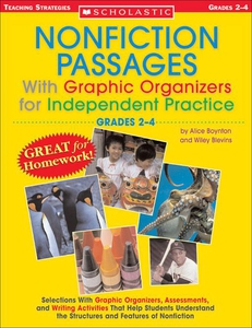 Nonfiction Passages With Graphic Organizers for