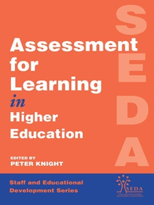 Assessment for Learning in Higher Education (e-