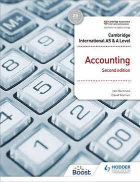 Cambridge International AS and A Level Accounting Second Edition