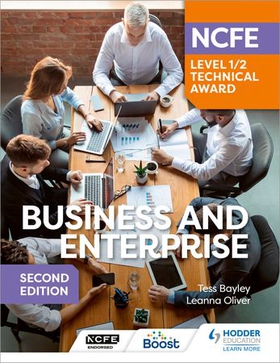 NCFE Level 1/2 Technical Award in Business and Enterprise Second Edition (ebok) av Tess Bayley