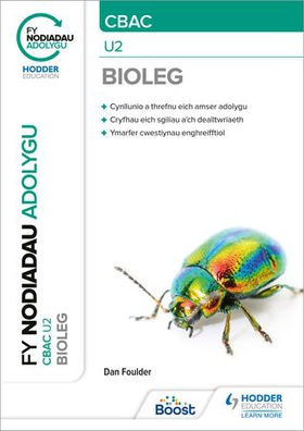Fy Nodiadau Adolygu: CBAC Bioleg U2 (My Revision Notes: WJEC/Eduqas A-Level Year 2 Biology) (ebok) av Dan Foulder
