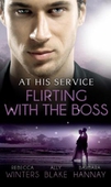 At his service: flirting with the boss