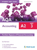 AQA Accounting A2 Student Unit Guide: Unit 3 New Edition eBook ePub   Further Aspects of Financial Accounting