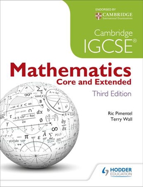 Cambridge IGCSE Mathematics Core and Extended 3ed + CD