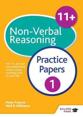 11+ Non-Verbal Reasoning Practice Papers 1 - For 11+, pre-test and independent school exams including CEM, GL and ISEB (ebok) av Neil R Williams