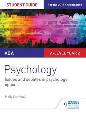 AQA Psychology Student Guide 3: Issues and debates in psychology; options (ebok) av Molly Marshall