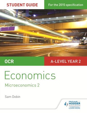 OCR A-level Economics Student Guide 3: Microeconomics 2 (ebok) av Sam Dobin